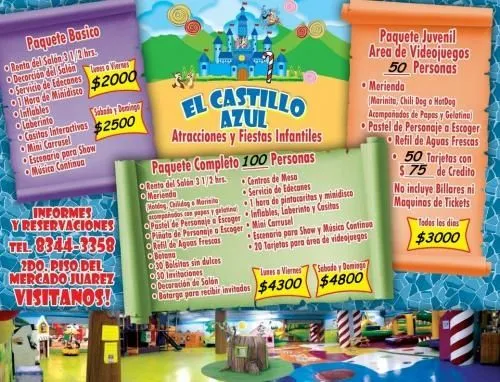 Salon de fiestas infantiles el castillo azul - Nuevo León, Mexico ... Salon de fiestas infantiles el castillo azul - Nuevo León, Mexico ...