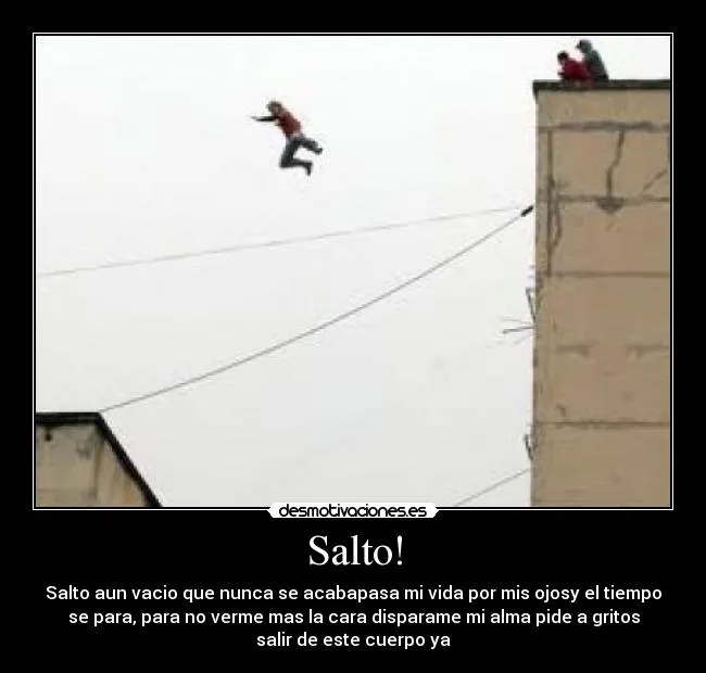 Salto! | Desmotivaciones