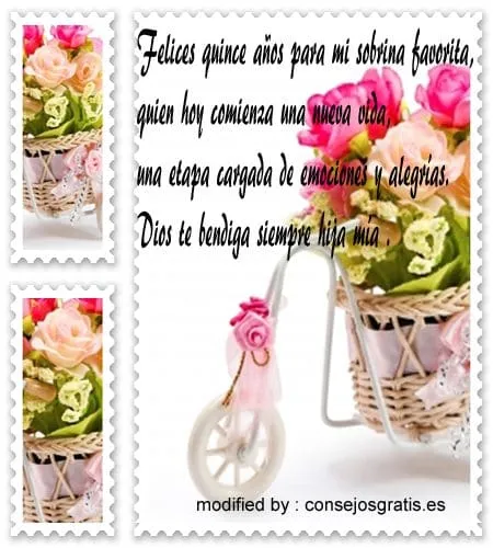 Saludar A Mi Sobrina Que Cumple 15 Años con Imàgenes | Mensajes y ... Saludar A Mi Sobrina Que Cumple 15 Años con Imàgenes | Mensajes y ...