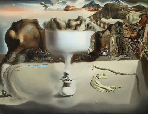 Salvador Dalí - “Aparición de un rostro y un... | EL CUADRO DEL DÍA Salvador Dalí - “Aparición de un rostro y un... | EL CUADRO DEL DÍA