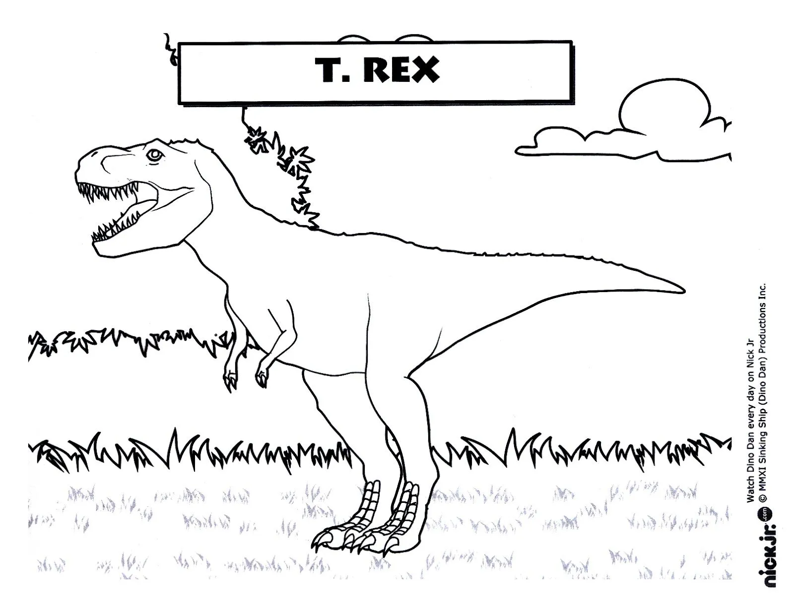 salvavidas: Coloreando Dinosaurios: El T. Rex salvavidas: Coloreando Dinosaurios: El T. Rex