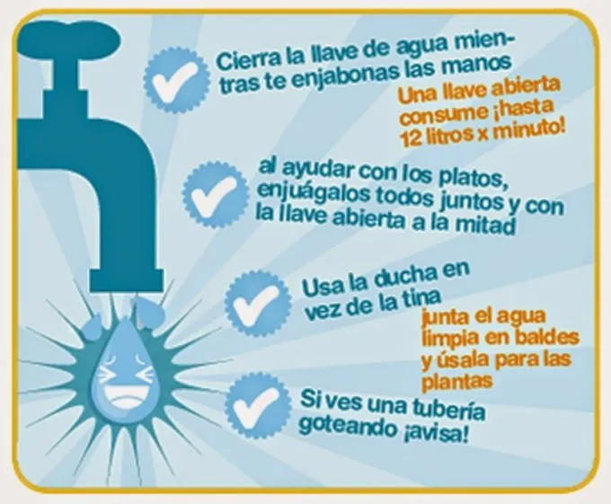 SalvemosVerde: 10 Maneras de cuidar el agua SalvemosVerde: 10 Maneras de cuidar el agua
