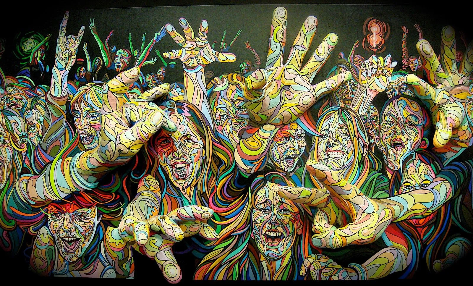 Sam Woolfe: Shaka (Marchal Mithouard): Psychedelic Graffiti Artist