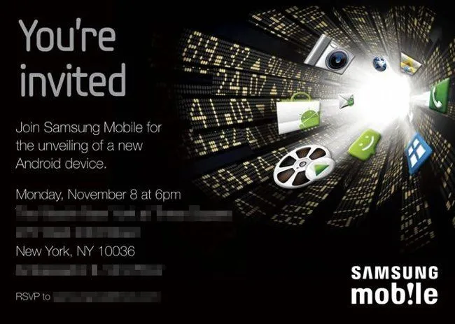 Samsung presentará un nuevo dispositivo Android el próximo 8 de ...
