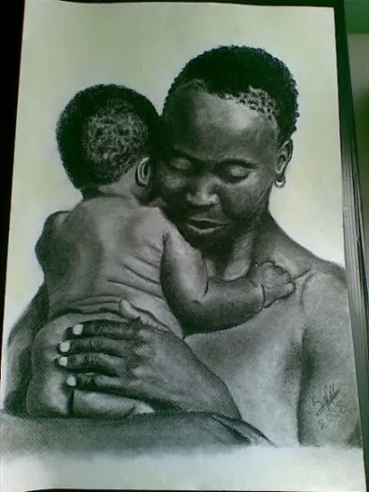 Samuel Parra Albornoz Venezuela. Madre e Hijo. País: Venezuela. Categoría: Dibujo. Técnica: Carboncillo. Samuel Parra Albornoz Venezuela. Madre e Hijo. País: Venezuela. Categoría: Dibujo. Técnica: Carboncillo.