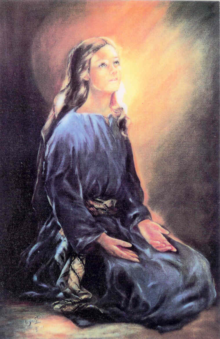 SAN BASILIO,5: Flor del 22 de mayo: María esperando el Espíritu Santo