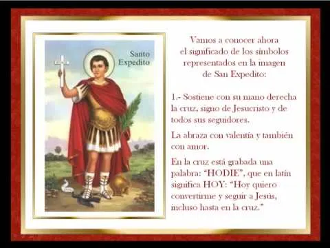 San Expedito - oración - YouTube