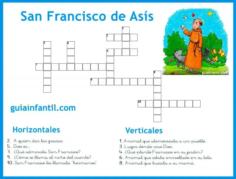 San Francisco de Asís y la naturaleza. Cuento corto con valores para niños San Francisco de Asís y la naturaleza. Cuento corto con valores para niños