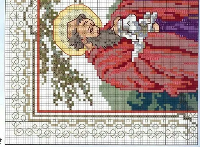 San Francisco de Asis 2 | Temas Religiosos en punto cruz ... San Francisco de Asis 2 | Temas Religiosos en punto cruz ...