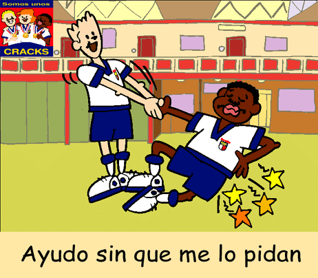 Dibujos de niños ayudando a los demas - Imagui