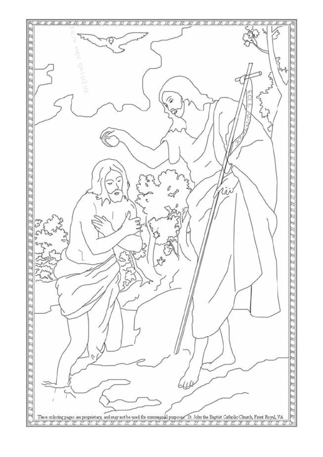 SAN JUAN BAUTISTA PARA COLOREAR / SAN JOAN BATAIATZAILEAREN MARRAZKIAK MARGOTZEKO | RELIGIÓN EN NAVARRA ERLIJIOA NAFARROAN SAN JUAN BAUTISTA PARA COLOREAR / SAN JOAN BATAIATZAILEAREN MARRAZKIAK MARGOTZEKO | RELIGIÓN EN NAVARRA ERLIJIOA NAFARROAN