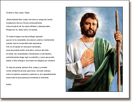 San Judas Tadeo - Novena