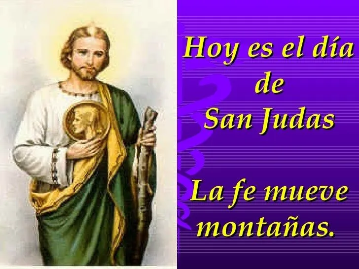 San Judas Tadeo, el santo del trabajo