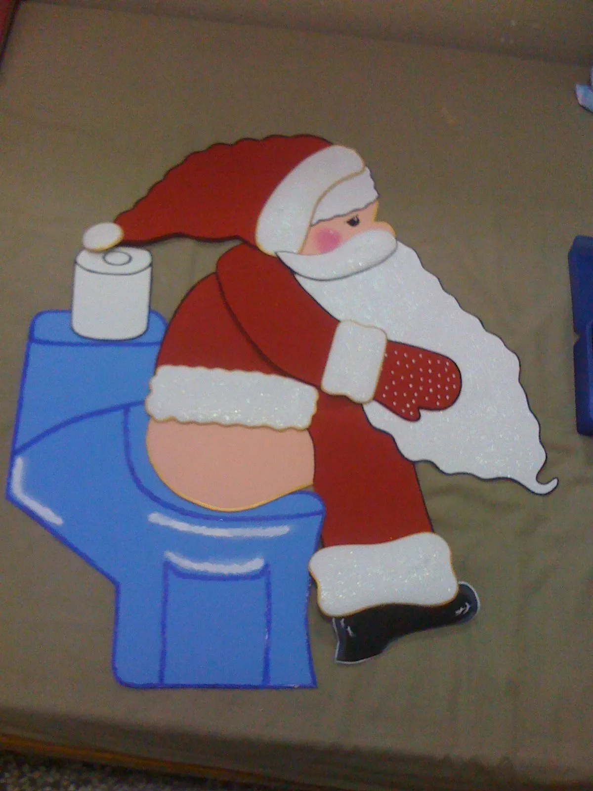 San Nicolas en foami o goma eva para el baño | Santa claus, Character, Felt