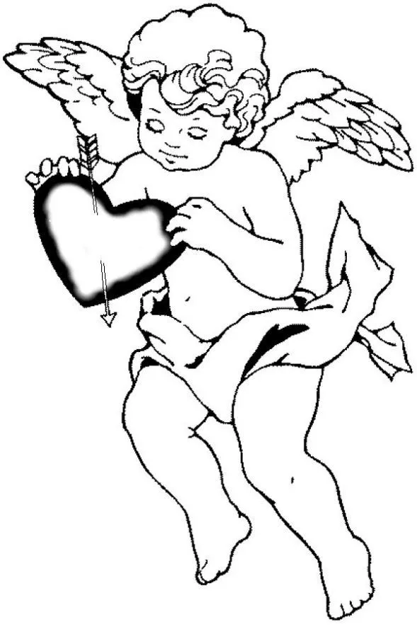 San Valentin Para Colorear Colorear San Valentin Cupidos Dibujos ... San Valentin Para Colorear Colorear San Valentin Cupidos Dibujos ...