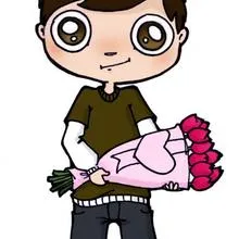 SAN VALENTIN dibujos para imprimir - Mariposa del Amor