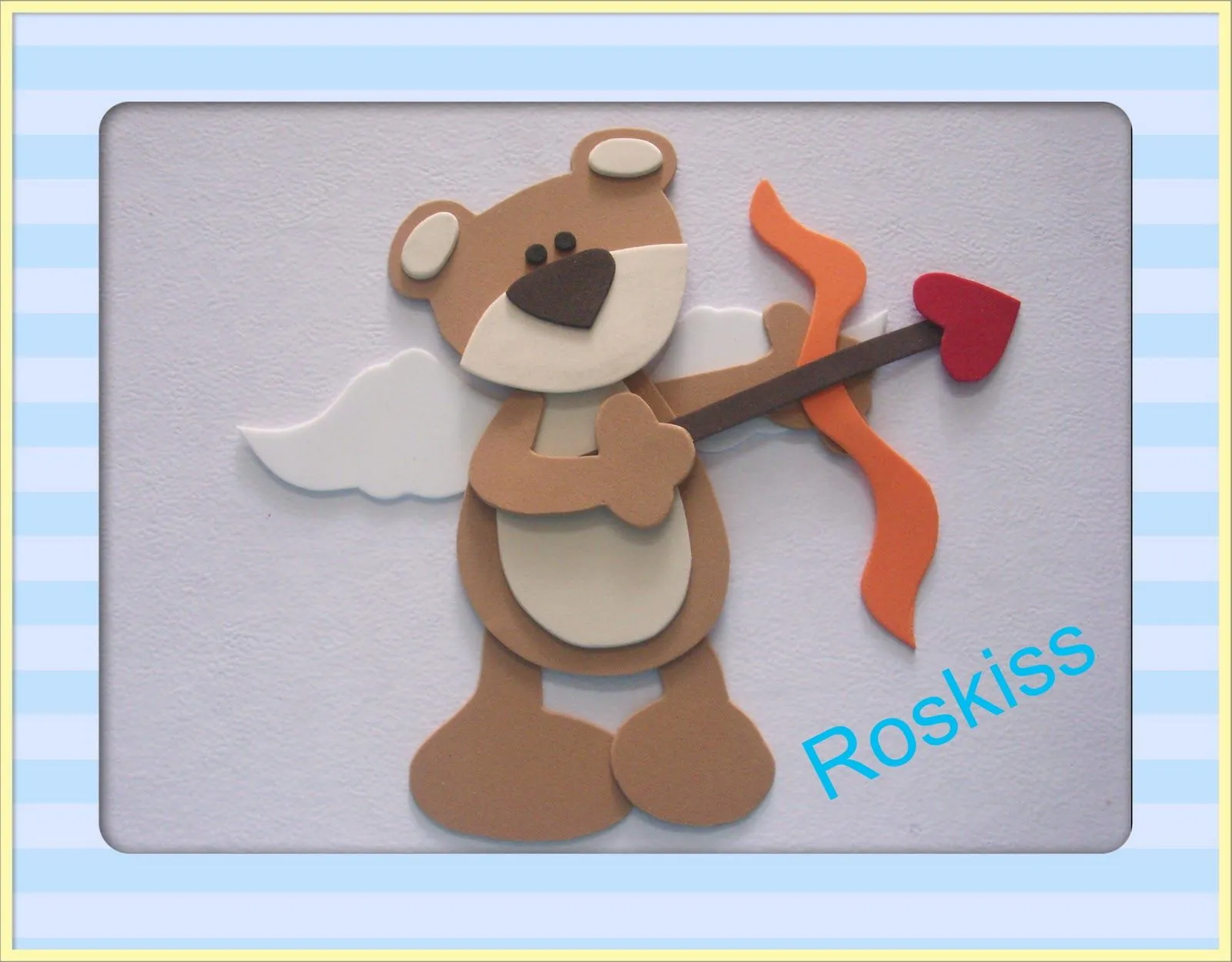 San Valentín en foami moldes - Imagui