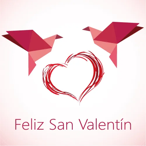 San Valentín de origami - Vector | Vector ClipArt San Valentín de origami - Vector | Vector ClipArt