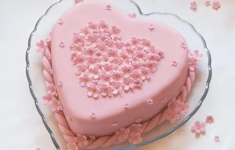 Tortas con forma de corazon - Imagui