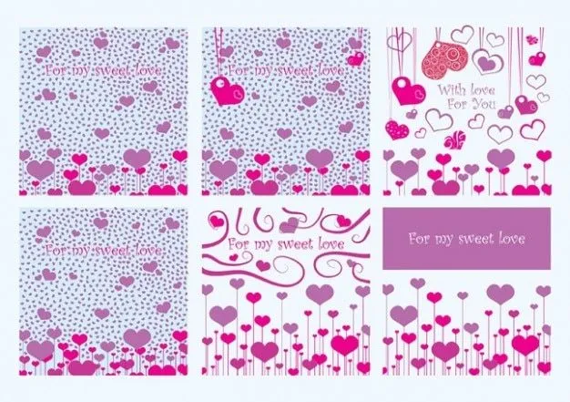 San Valentín tarjeta de vectores | Descargar Vectores gratis San Valentín tarjeta de vectores | Descargar Vectores gratis