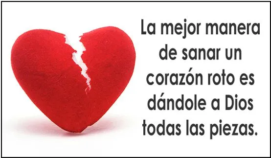La mejor manera de sanar un corazón roto... Tarjetas La mejor manera de sanar un corazón roto... Tarjetas