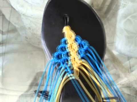 sandalia hechas a mano con tecnica de macrame (trigre-sandalia ... sandalia hechas a mano con tecnica de macrame (trigre-sandalia ...