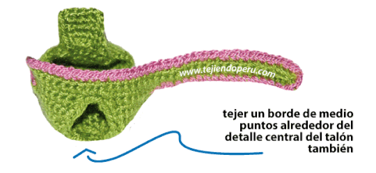 Sandalias para bebe - Tejiendo Perú
