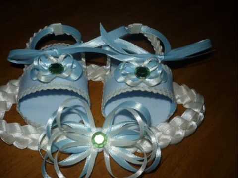 sandalias para bebes / babies sandals - YouTube