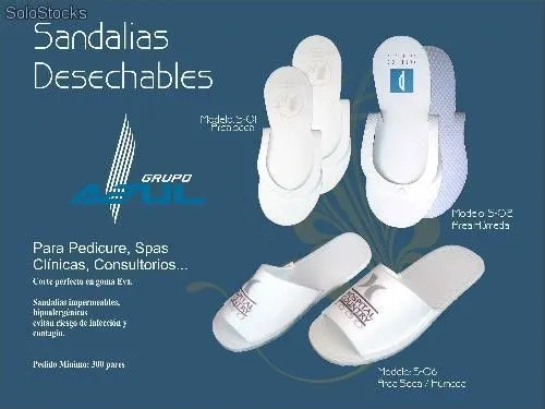 Sandalias Desechables... | Productos México Sandalias Desechables... | Productos México