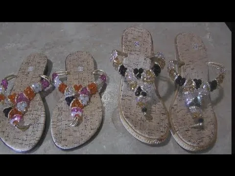 COMO HACER SANDALIAS O HUARACHES DE PEDRERIA by ANGY - YouTube COMO HACER SANDALIAS O HUARACHES DE PEDRERIA by ANGY - YouTube