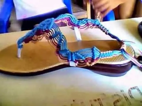 Sandalias En Macrame - Principiante Nelircia Durango - YouTube