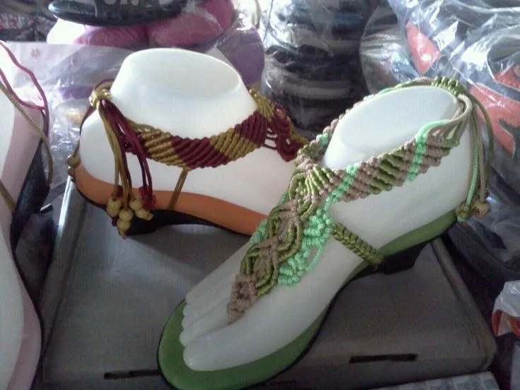 sandalias on Pinterest | Macrame, Macrame Patterns and Barefoot sandalias on Pinterest | Macrame, Macrame Patterns and Barefoot