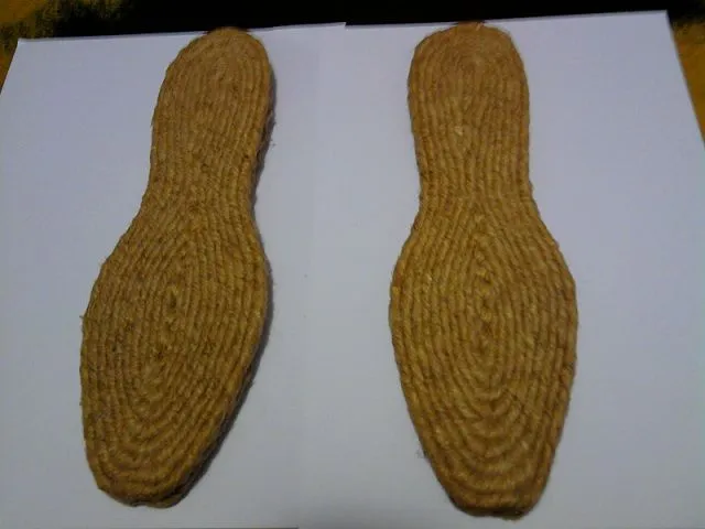 Como hacer SANDALIAS con suela de SOGA | Como hacer ... Como hacer SANDALIAS con suela de SOGA | Como hacer ...