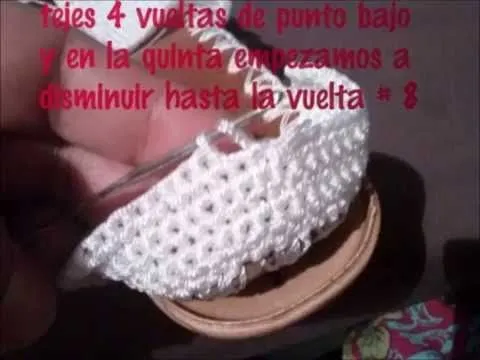 SANDALIAS TEJIDAS CROCHET PASOS A PASO PlayList