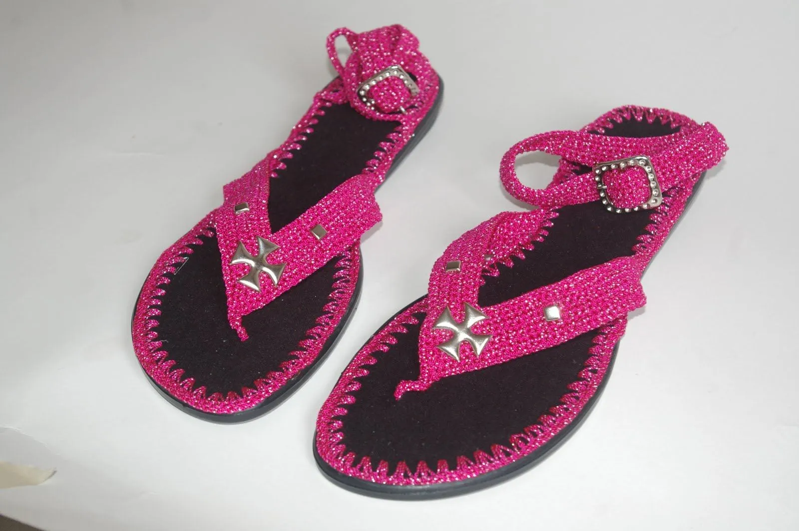 Sandalias tejidas a crochet con patrones - Imagui Sandalias tejidas a crochet con patrones - Imagui