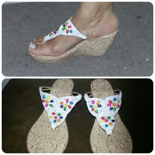 Sandalias tejidas con piedras | Diseños de Sandalias | Pinterest Sandalias tejidas con piedras | Diseños de Sandalias | Pinterest