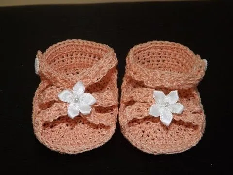 Huaraches tejidos para top bebe