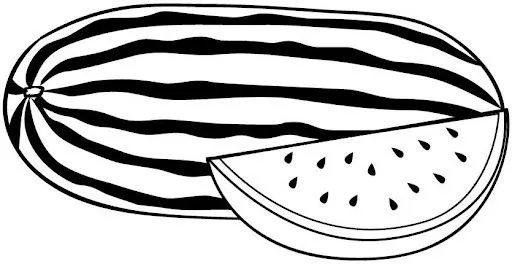 Sandia para imprimir - Imagui