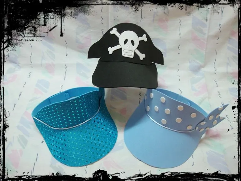 SanDryCreaciones: Viseras Pirata en Goma Eva para Niños SanDryCreaciones: Viseras Pirata en Goma Eva para Niños