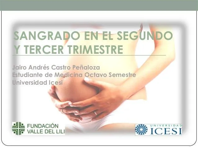 Sangrado del Segundo Trimestre del Embarazo Sangrado del Segundo Trimestre del Embarazo