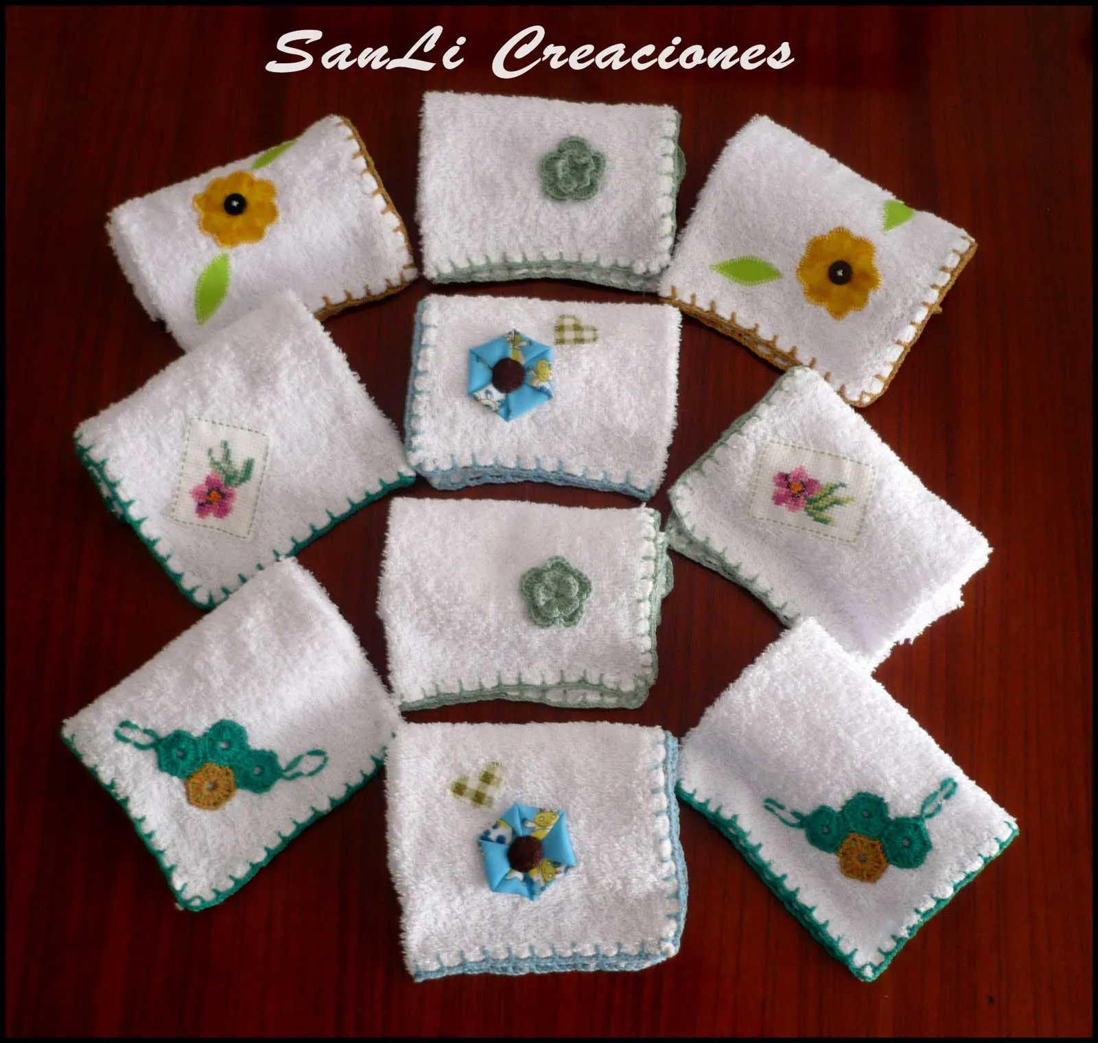 Sanli Creaciones: Toallas Decoradas