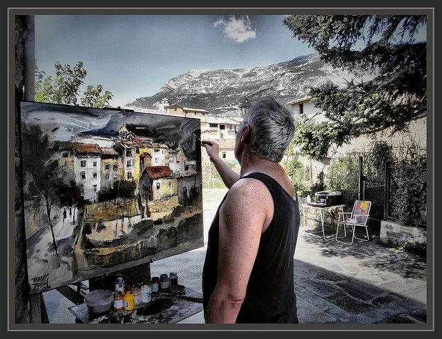 SANT LLORENÇ DE MORUNYS-LLEIDA-PAISAJES-PINTURA-CUADROS- ERNEST ...