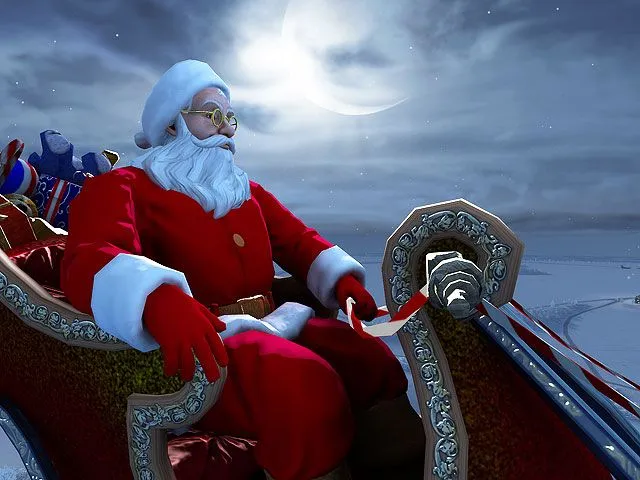 Santa Claus 3D Screensaver - Nuevo protector de pantalla 3D Santa ...