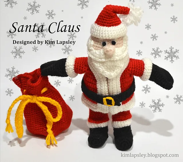 Santa Claus Amigurimi. De Tiendas... - Patrones Crochet Santa Claus Amigurimi. De Tiendas... - Patrones Crochet