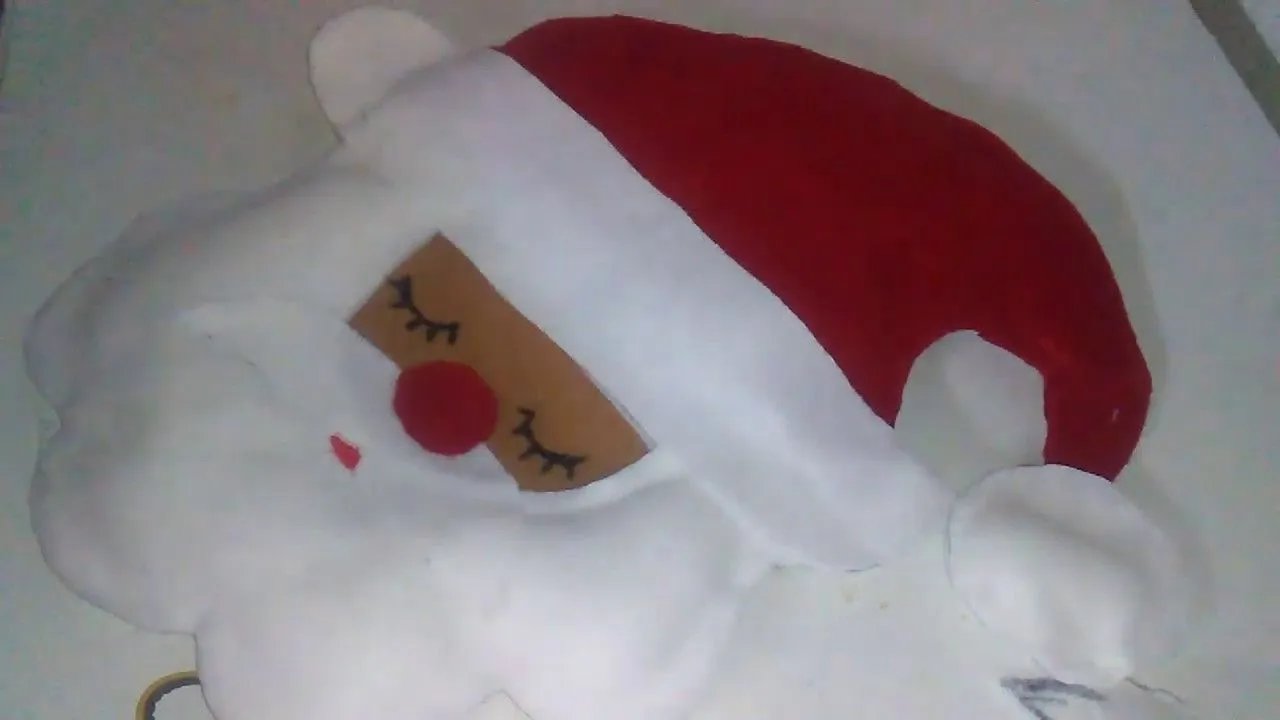 Santa claus en fieltro fácil y rápido (adorno de navidad papa Noel) - YouTube Santa claus en fieltro fácil y rápido (adorno de navidad papa Noel) - YouTube