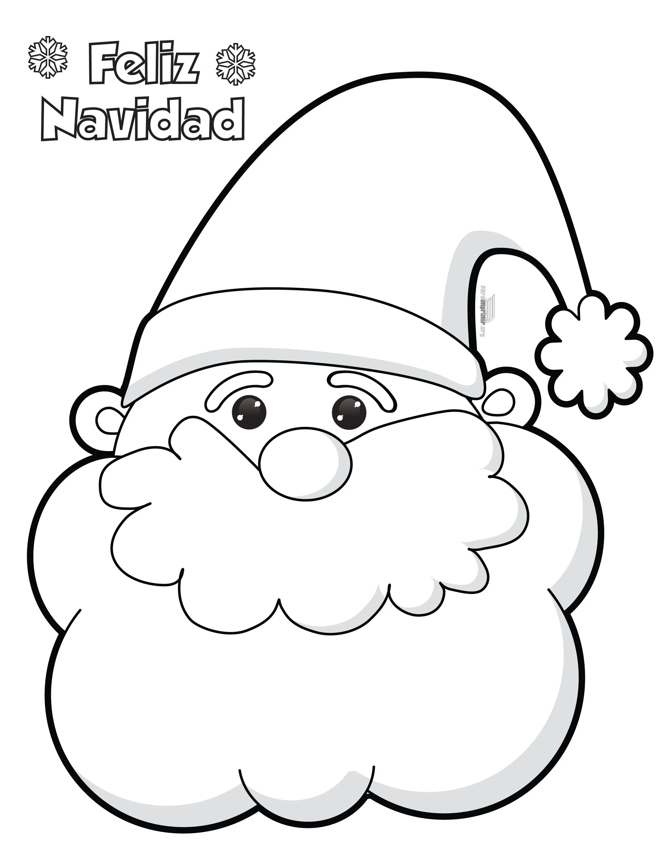Santa-Claus-para-colorear-e-imprimir - Orientación Andújar ...