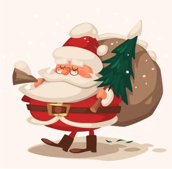 Santa Claus - Vector | Vector ClipArt