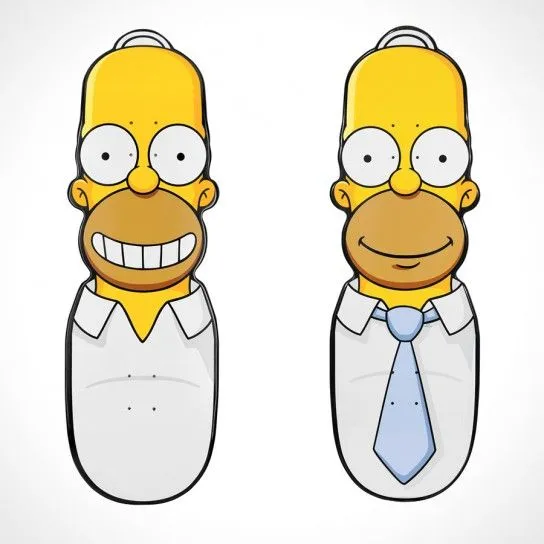 Santa Cruz x The Simpsons Skateboard - MIKESHOUTS