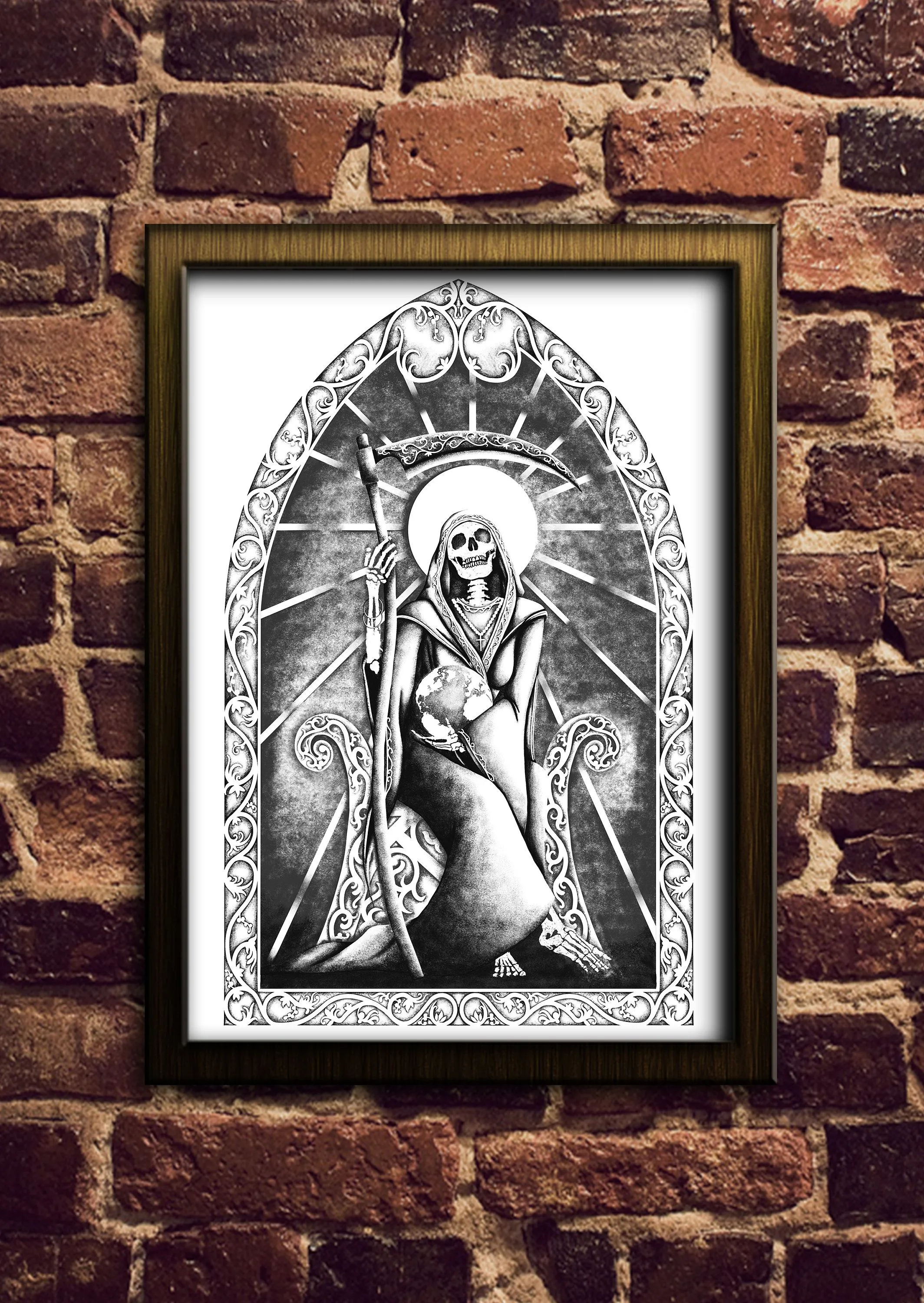 Santa Muerte Arte Cristiano Dibujo a Lápiz - Etsy México Santa Muerte Arte Cristiano Dibujo a Lápiz - Etsy México