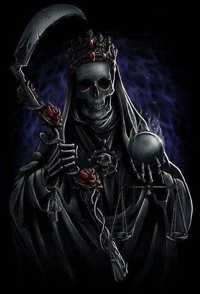 SANTA MUERTE by Adrian Balderrama | GAME OVER!! | Pinterest